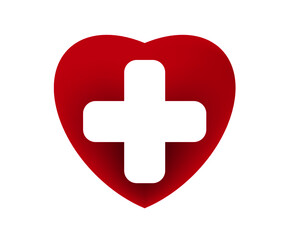 Obraz premium protection icon vector security medicine illustration