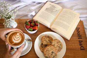coffee and cake with work