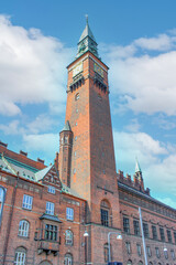 Obraz na płótnie Canvas Rådhus København (City Hall) copenhagen Region Sjælland (Region Zealand) Denmark