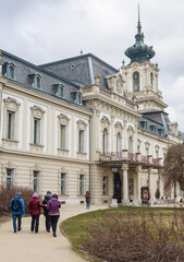 Palace of Festetics in Keszthely at Lake Balaton, Hungary