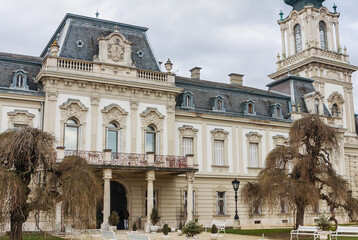 Palace of Festetics in Keszthely at Lake Balaton, Hungary