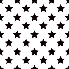 star print, vector seamless pattern for clothing or print