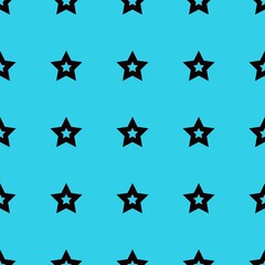 star print, vector seamless pattern for clothing or print