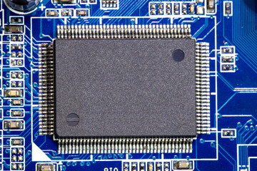 Micro photographing semiconductor chip