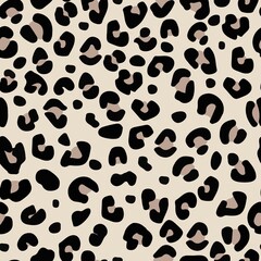 Fototapeta na wymiar leopard print, seamless pattern leopard color, for clothing or print