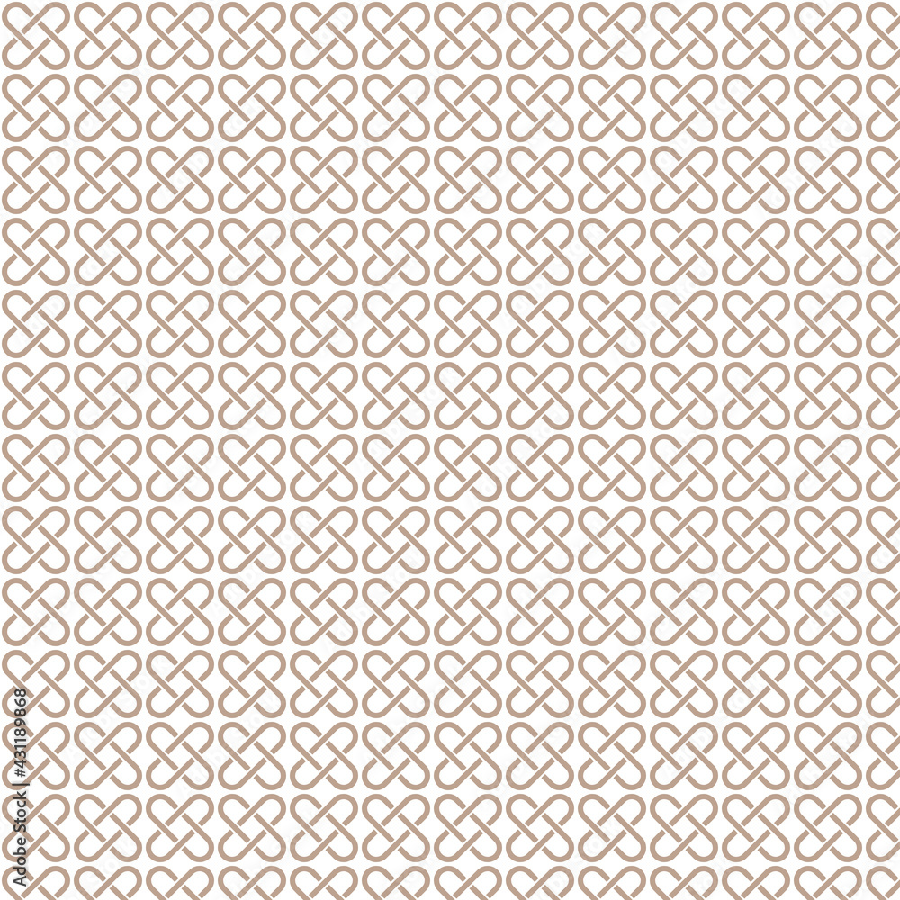 Poster celtic knots abstract minimal pattern background. graphic modern pattern