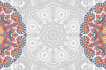 Vector ornamental background with mandala
