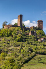 Saint Céré (Lot, France) - Château des Tours-Saint-Laurent