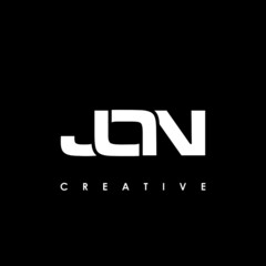 JON Letter Initial Logo Design Template Vector Illustration - obrazy, fototapety, plakaty