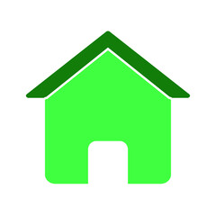 Home symbol, web icon, vector