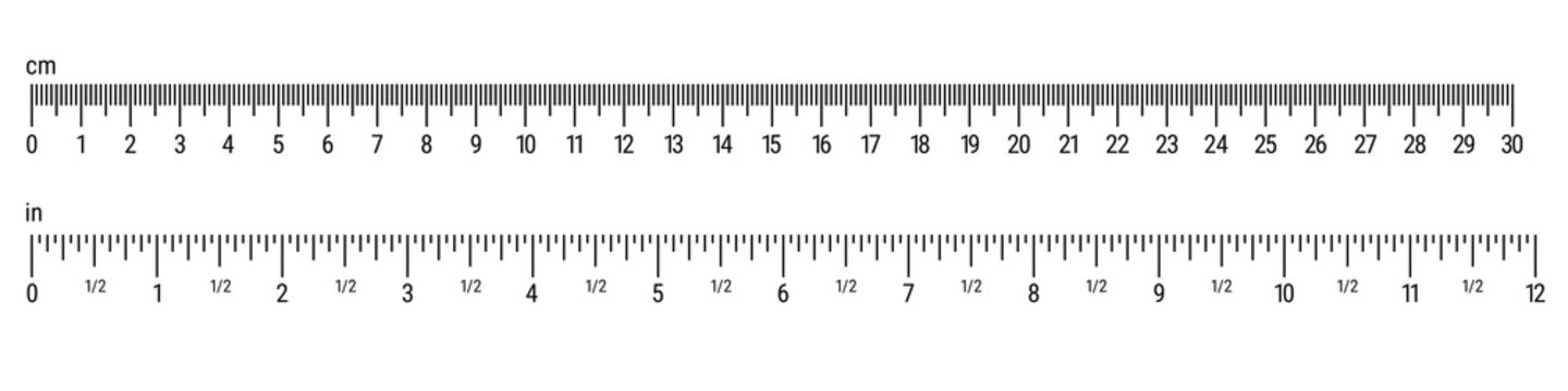 Ruler 12 Inch 12inch Grid With A Division To One Sixteenth Measuring Tool  Ruler Graduation Ruler Grid 12inch Size Indicator Units Stock Illustration  - Download Image Now - iStock