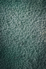 Blue abstract background with tiny bubbles