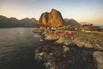 norway fishing village in senja