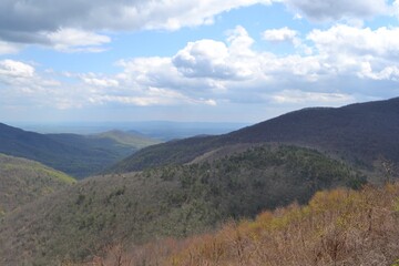 spring in the mountains