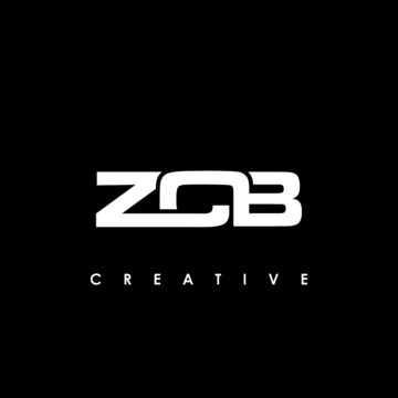 ZCB Letter Initial Logo Design Template Vector Illustration