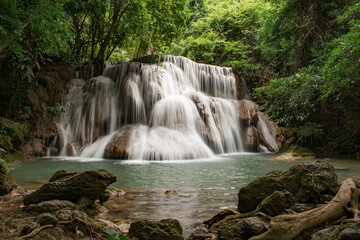 Obraz premium waterfall in the forest
