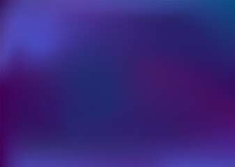Unusual dark blue gradient. Night sky, space, northern lights. Vector creative background