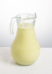 jug of borhani and jug