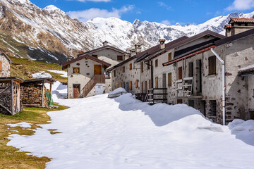 Val Biandino in inverno, Valsassina, Introbio, Lecco