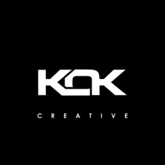 KOK Letter Initial Logo Design Template Vector Illustration