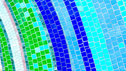 Naklejka premium abstract colorful mosaic background