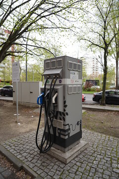 efacec, be emobil, Meister, Gewobag Ladestation f&uuml;r e-Autos in Berlin am 01.05.2021