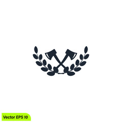 ax icon vector illustration simple design element