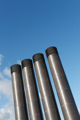 Modern restaurant chimneys