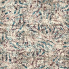 Seamless blue pink cream and navy surface pattern. High quality illustration. Overlaid and multiplied distressed and grungy worn abstract design for print. Detailed artistic repeat tile swatch.