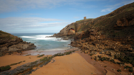 Ermita de Santa Justa y Torre de San Telmo  Ubiarco, Cantabria