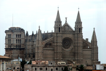 view of Palma city, Majorca Island