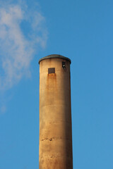 Old Silo and Blue Sky