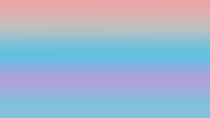 an abstract colorful combination of pastel pink, light blue, purple, and mint green solid color linear gradient background on the horizontal frame