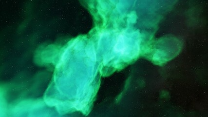 nebula gas cloud in deep outer space, abstract colorful background