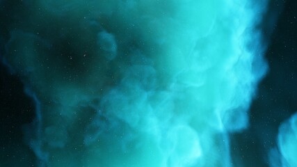 Fototapeta na wymiar nebula gas cloud in deep outer space, abstract colorful background