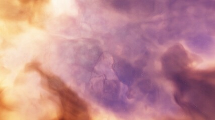 nebula gas cloud in deep outer space, abstract colorful background