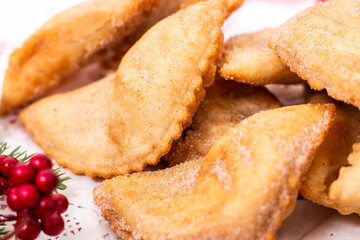 Typical chickpea or sweet potato pastry