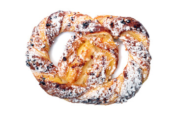 Almond bretzel pastry