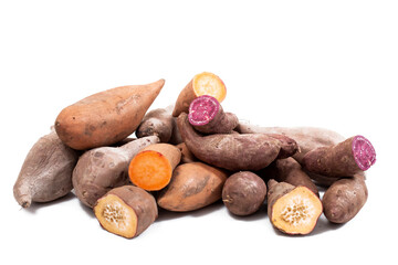Mixed Sweet potato roots vegetables