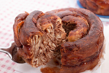 Traditional folar cake