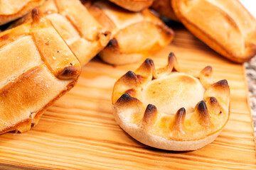 Savory pastries of meat