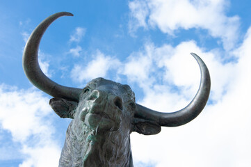 Obraz premium Toro de La Vega, Tordesillas, Valladolid, España