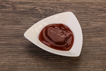 Traditional Barbicue sauce in the bowl