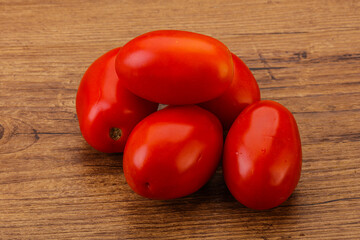 Red bright tasty tomato heap