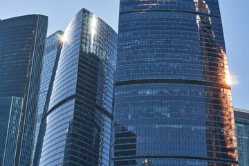 Obraz premium Moscow City 