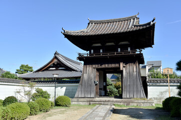 Obraz premium 万寿禅寺 山門 京都市東山区