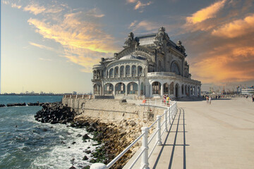 Constanta Casino historic building, Old casino, Romania.