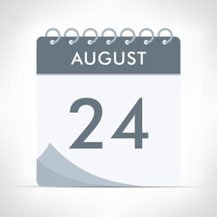 August 24 - Calendar Icon