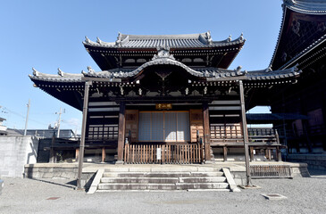 Fototapeta premium 要法寺 開山堂 京都市