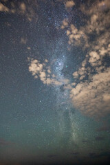 Sternenhimmel + Wolken in Warrnambool, Australien